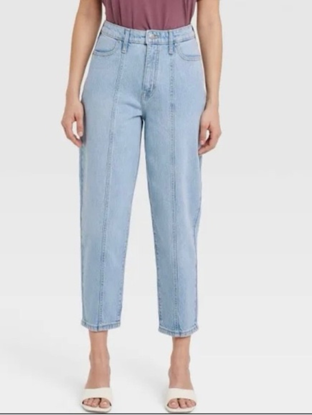 A New Day Women’s High-Rise Tapered Leg Denim Ankle Jeans Size 14 / 32